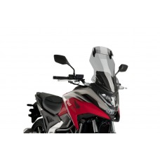 TOURING WINDSHIELD WITH VISOR FOR HONDA NC750X 2021 - SMOKE TOURING WINDSHIELD WITH VISOR FOR HONDA NC750X 2021 - SMOKE